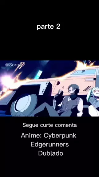 cyberpunk anime dublado